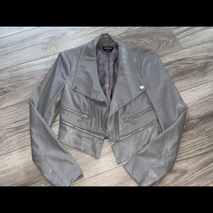 Bebe leather jacket
